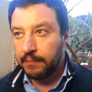 Matteo Salvini in visita ad Euroflora e a Camogli