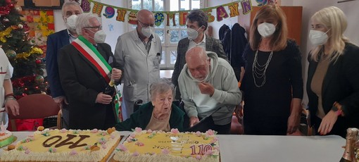 La rsa del Santuario festeggia i 110 anni di Maria  Perrando