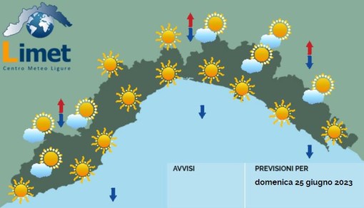 Meteo, domenica  soleggiata, qualche nube nel pomeriggio