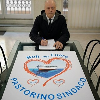 Noli, il candidato sindaco Marino Pastorino presenta la lista