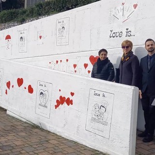 Ceriale: 22 murales con lo storico slogan &quot;Love is…&quot;, speciale inaugurazione nella frazione di Peagna