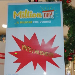 &quot;Millionday&quot; fortunato a Savona: con un euro vince un milione
