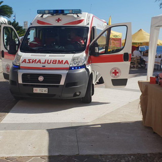 Malore in fiera a Celle Ligure per una donna di circa 70 anni