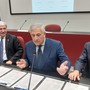 Regionali, Bucci in vantaggio nei sondaggi. Tajani: &quot;Convinti che vinceremo. Forza Italia in giunta? Assolutamente sì&quot; (VIDEO)