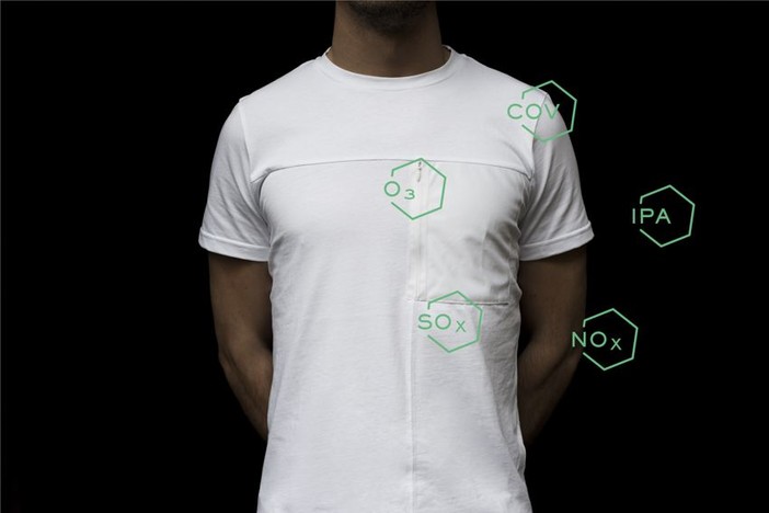 Rep-air, la t-shirt che “purifica” l'aria, ha un'anima piemontese e ligure