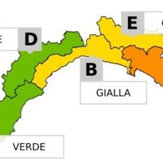 Maltempo, scattata l'allerta meteo per piogge diffuse e temporali sul centro levante ligure