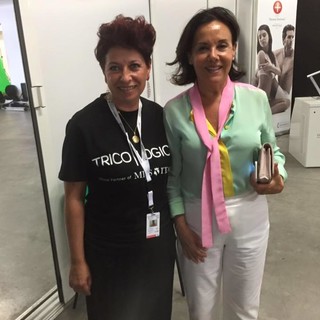 Antonella Magaraggia con Patrizia Mirigliani