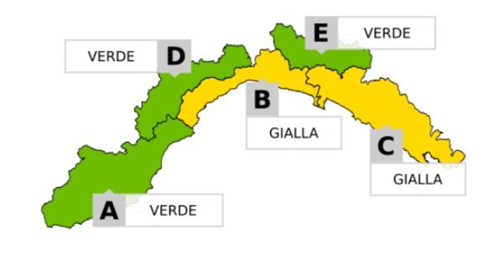 Maltempo, da Noli a Portofino allerta gialla per temporali forti: le previsioni di Arpal