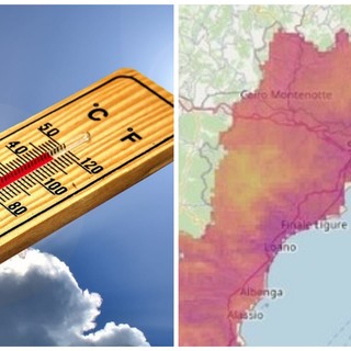 In allegato: le mappe delle minime, medie e massime registrate nelle ultime 24 ore