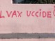 Albisola, i novax non si placano: imbrattati anche i muri della passeggiata