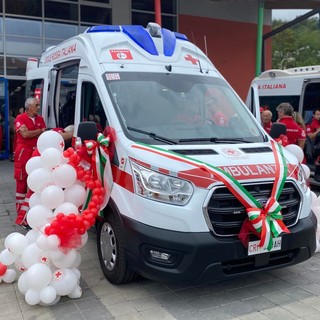 Millesimo: Croce Rossa in festa, inaugurata nuova ambulanza 4x4 e autorimessa (FOTO)