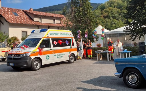 Murialdo, la Croce Verde rinnova il parco mezzi: inaugurata una nuova ambulanza 4x4 (FOTO)