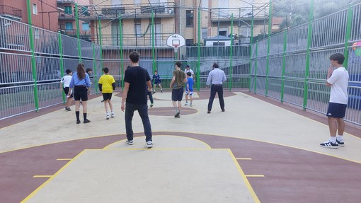 Celle, il campetto di via Valle torna a splendere: inaugurato lo spazio sportivo riqualificato (FOTO)