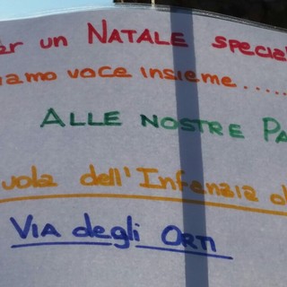 Albenga:	natale alle scuole elementari all'insegna delle parole e dei colori di pace