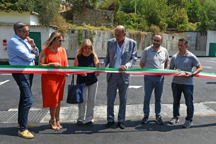 Alassio, inaugurato il parcheggio Box 72: spazio a 37 nuovi posti auto gratuiti