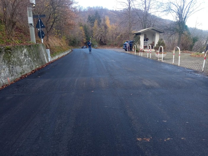 Plodio asfalta le strade comunali, il sindaco Badano: &quot;Interventi mirati, merito di una progettualità costante&quot;