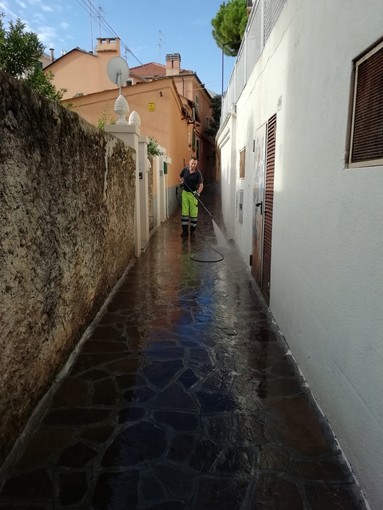 Alassio: è più pulita la zona Nu Cian