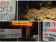 Il &quot;no&quot; al rigassificatore scritto per le strade: tra Vado e Quiliano ancora striscioni (FOTO)