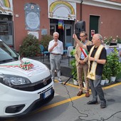Albenga, inaugurato in Croce Bianca il nuovo mezzo per il trasporto di persone con difficoltà motorie