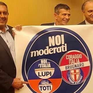 Elezioni, Noi Moderati: tutti i nomi dei candidati. Anche Bozzano in corsa con Toti