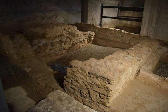 Albenga, visita alla necropoli romana di viale Pontelungo