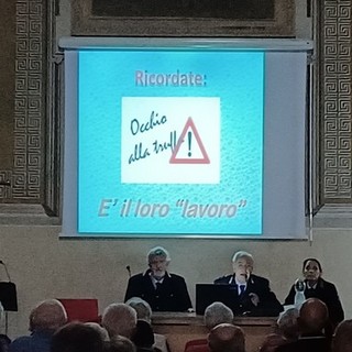 Campochiesa d’Albenga, “Non mi freghi”: la Polizia Municipale insegna a difendersi dai truffatori