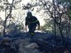 Fiamme nei boschi dell'entroterra ingauno: incendio sotto controllo, prosegue la bonifica (FOTO e VIDEO)