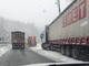 Neve sulla A6 (immagine di repertorio)