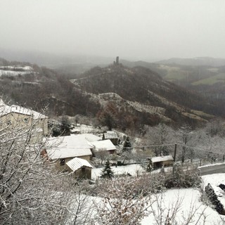 Sul mare la grandine, nell'entroterra la neve