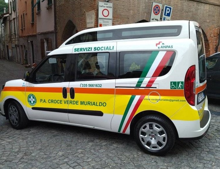 Murialdo, la Croce Verde acquista un nuovo mezzo per il trasporto di disabili e anziani: &quot;Era il pezzo mancante&quot; (FOTO)