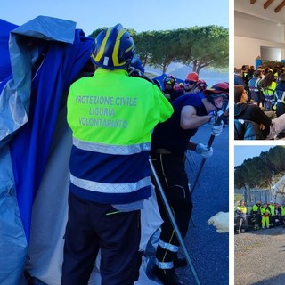 110 nuovi volontari di Protezione Civile in provincia di Savona: l’ultimo addestramento nel polo di Villanova