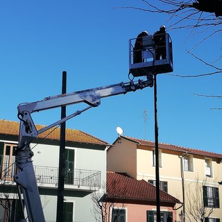 Villanova d'Albenga, rinnovata l'illuminazione pubblica del centro storico e nelle zone periferiche prima non servite