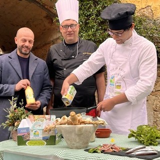 Futuri ambasciatori della cucina ligure, in tavola l’olio biologico dell’antica azienda Raineri