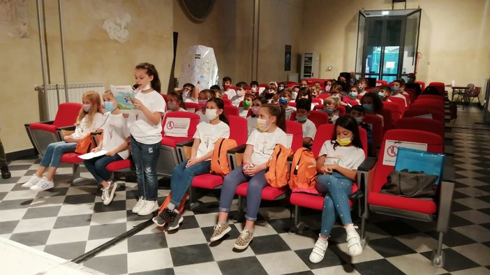 Albenga, i ragazzi delle &quot;Paccini&quot; in collegamento con il Senato della Repubblica (FOTO)