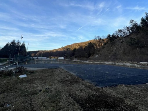 Pontinvrea: ecco la pista di elisoccorso, sarà attiva h24 (FOTO)