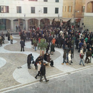 Pietra Ligure, ecco la nuova Piazza Vittorio Emanuele II. Il sindaco Valeriani: &quot;Il salotto buono di Pietra Ligure&quot;