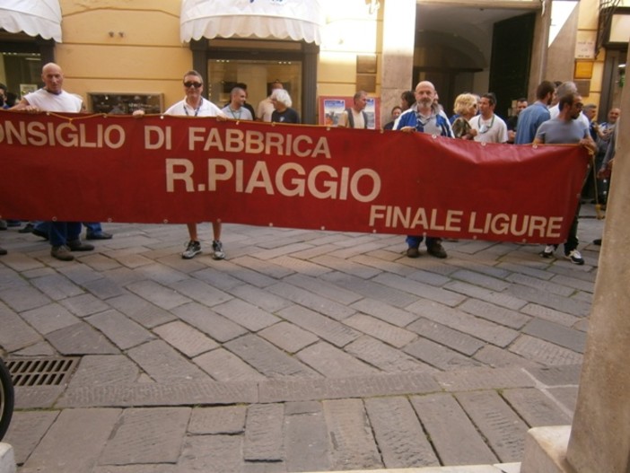 Vertenza Piaggio, incontro al MISE, i sindacati:&quot;Vogliamo garanzie per il lavoro e trasferimento&quot;