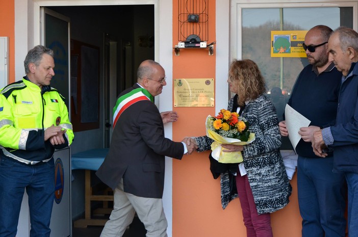 Plodio, il gruppo comunale di Protezione civile intitolato ad Osvaldo Musetti (FOTO)