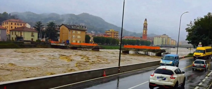 Cairo, questa settimana sopralluogo al cantiere del ponte Italia 61: la piena del fiume Bormida ha causato danni