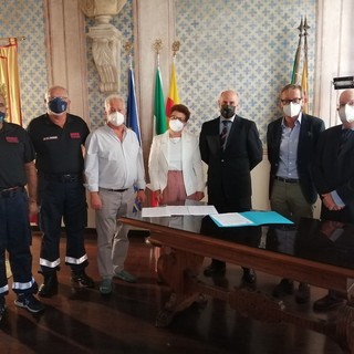 Albenga, rinnovata le convenzione con l’Associazione Nazionale Carabinieri