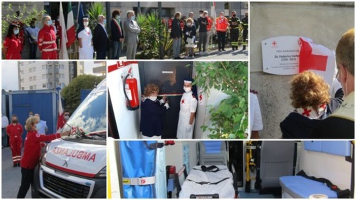 Savona, da mercoledì 4 novembre sarà aperto il polo ambulatoriale della Croce Rossa