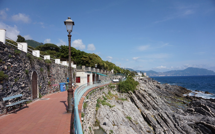 Al via il ripristino della passeggiata di Nervi