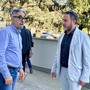 Cairo Montenotte, il Presidente facente funzioni Alessandro Piana in visita dopo l’alluvione