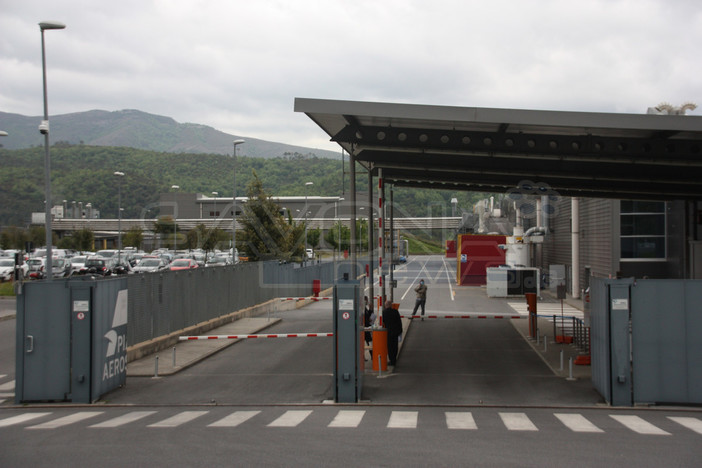 Lo stabilimento Piaggio Aero di Villanova d'Albenga