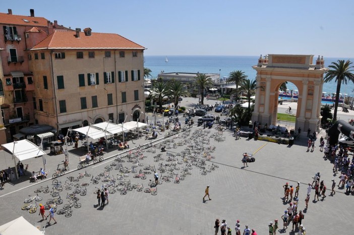 La Staffetta della Rinascita passa anche da Finale Ligure