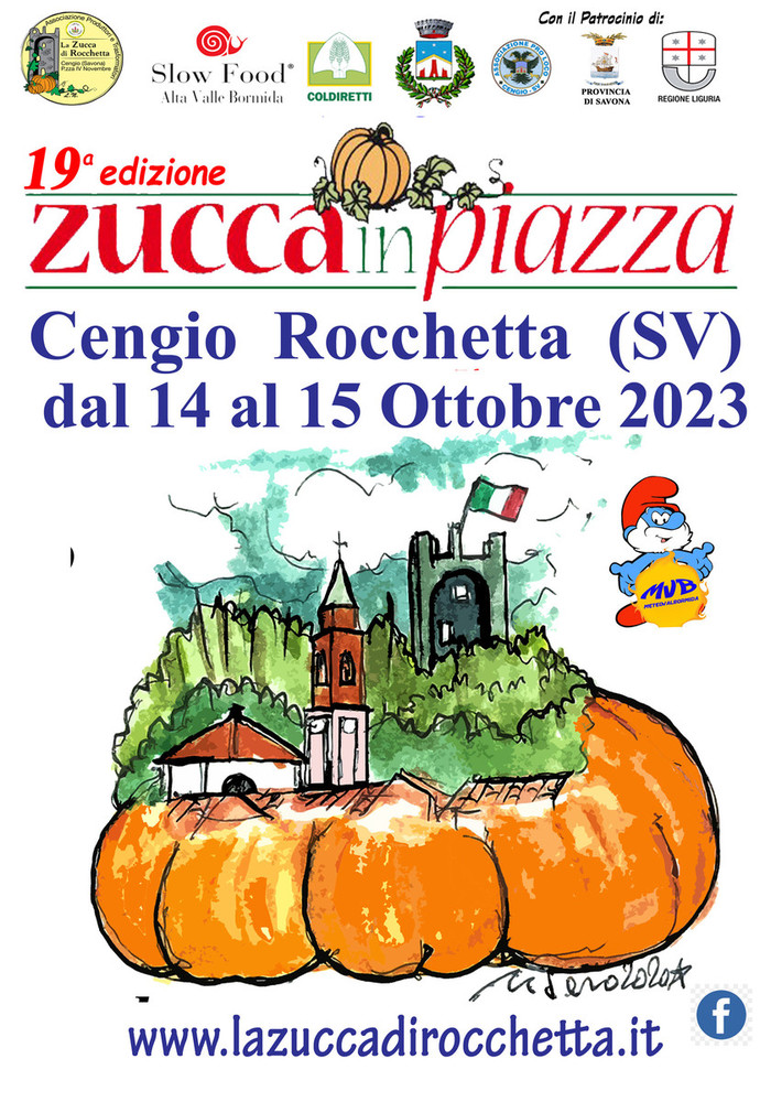 Rocchetta di Cengio: definito il programma della 19° edizione di “ZuccaInPiazza”