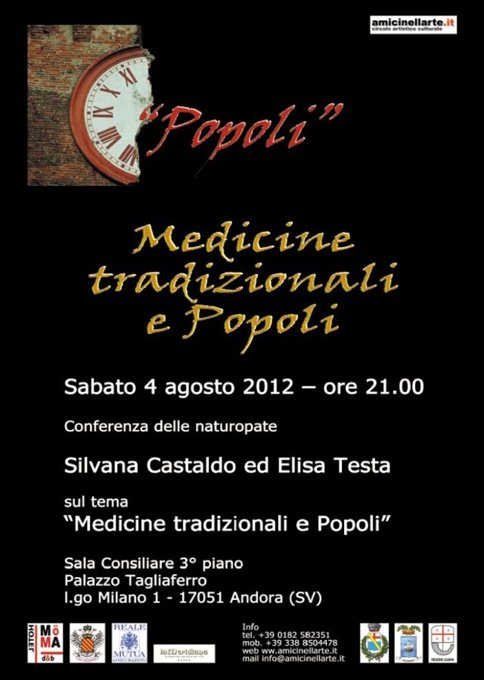 Andora: “Medicine Tradizionali e Popoli”