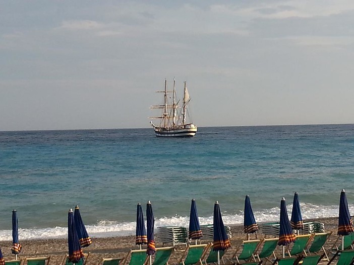 La nave scuola &quot;Palinuro&quot; approda a Finale Ligure