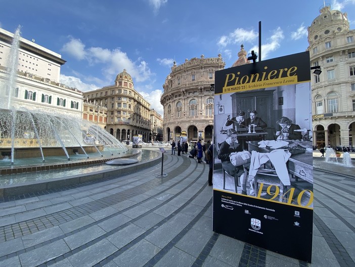 &quot;Pioniere&quot;, una mostra fotografica dedicata alle donne genovesi che hanno segnato la storia (Foto e video)