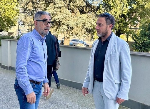 Cairo Montenotte, il Presidente facente funzioni Alessandro Piana in visita dopo l’alluvione